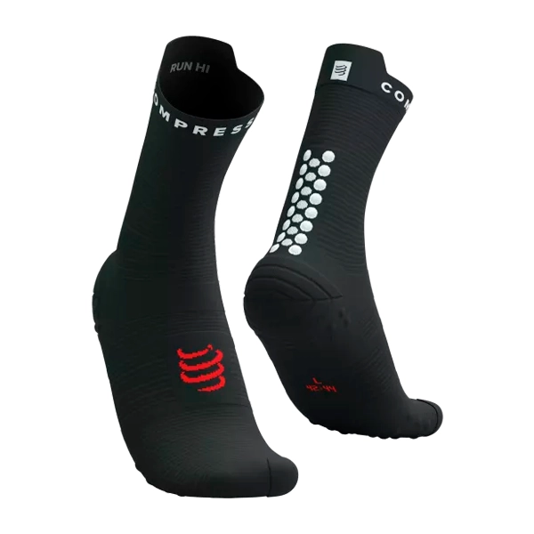 Compressport Pro Racing Socks V4.0 Run High Black/White