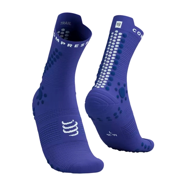 Compressport Pro Racing Socks V4.0 Trail Dazz Blue/Blues